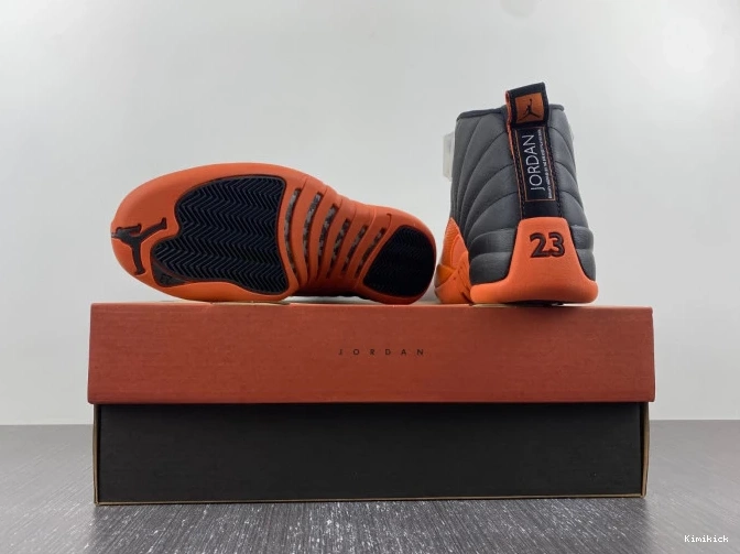 Brilliant Orange 12 Jordan Air FD9101- 698 NewStyle WMNS 0525
